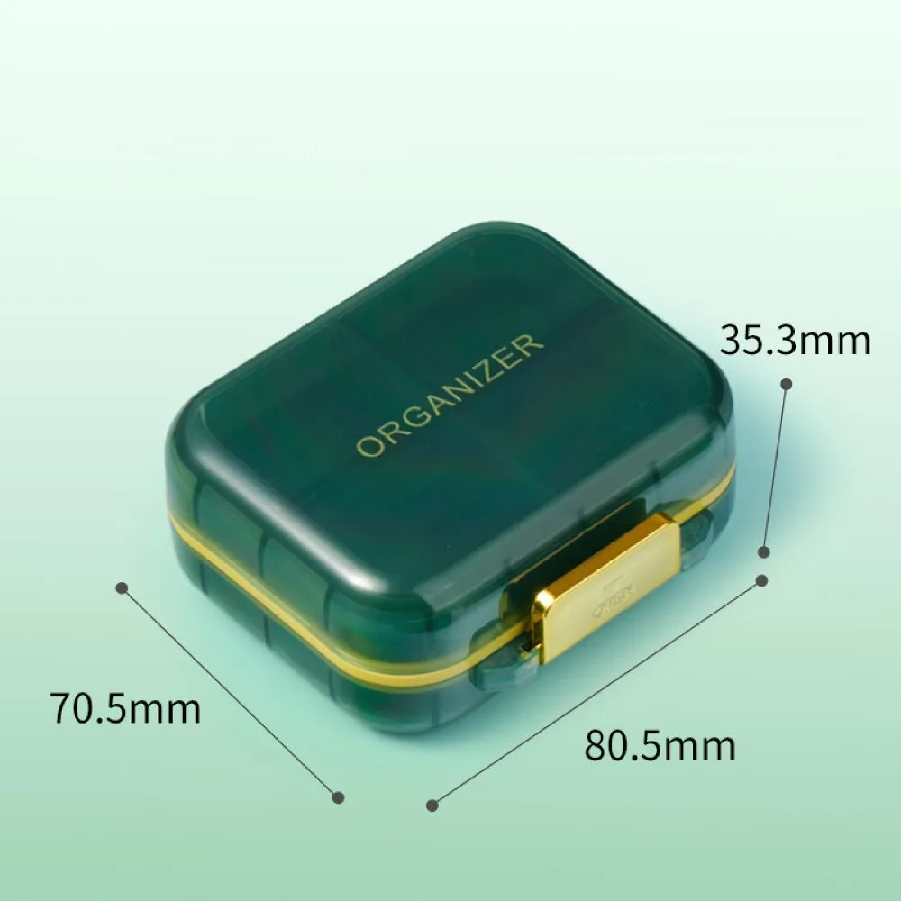 

Пластиковая мини-коробка для таблеток