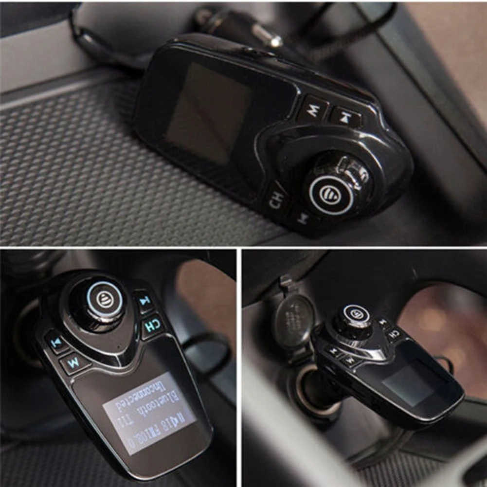 

MP3-плеер FM-передатчик в автомобиле Bluetooth-приемник адаптер T11 версия гарнитура Быстрая Зарядка адаптер