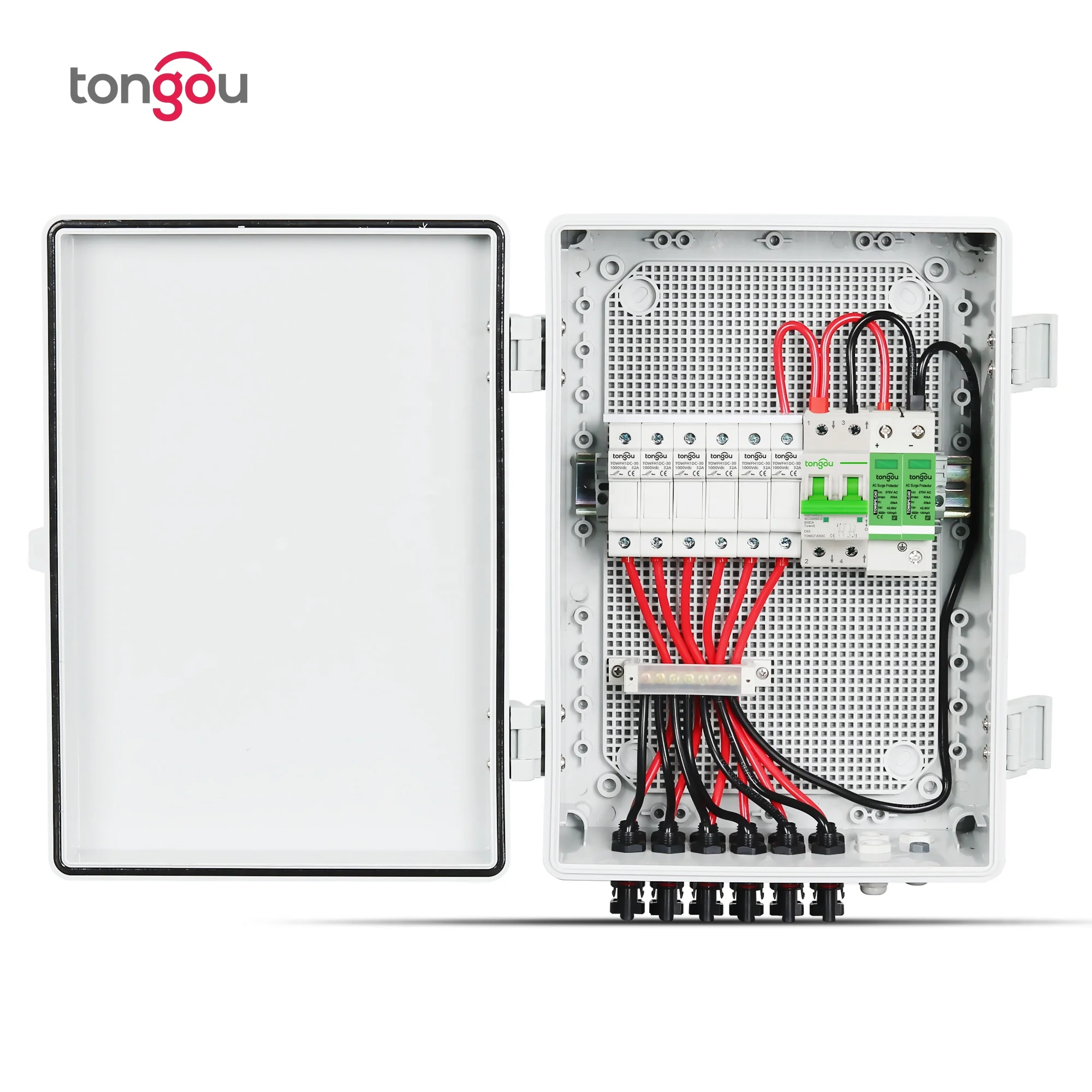 Комбайнер солнечных батарей с защитой от молний 10 А 6 струн 1000 В для панели 550 в