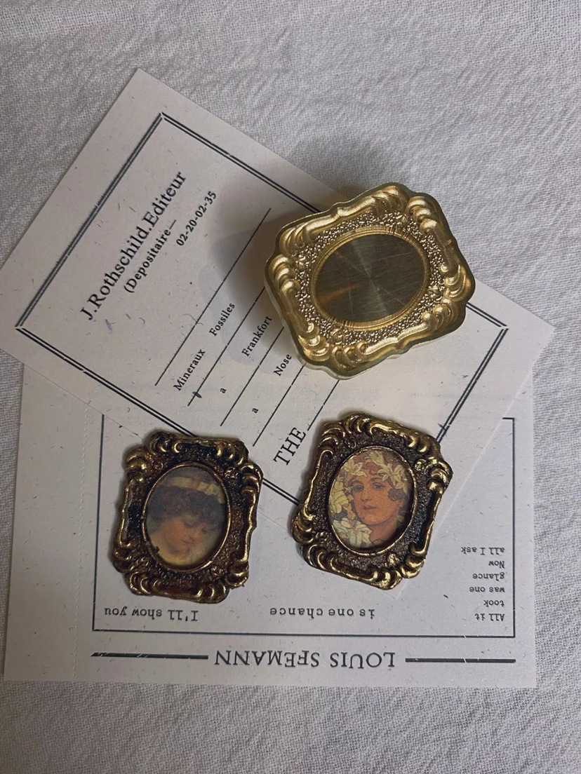 

Creative retro photo frame pattern head Special-shaped Wax Seal StampFire Lacquer Seal Head Wedding Greeting Card Wax Seal