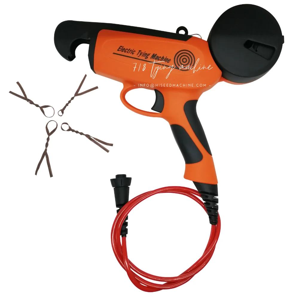 

Hiseed Imported Japan 8h Battery Powered Tying Machine Electric Tying Machine for Garden Flower Fruit Vegetable Vine
