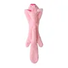 New Cute Plush Toys Squeak PetCrocodile Pig Elephant Animal Sound paper Plush Toy Dog Chew Squeaky Whistling Involved Dog Toys 6