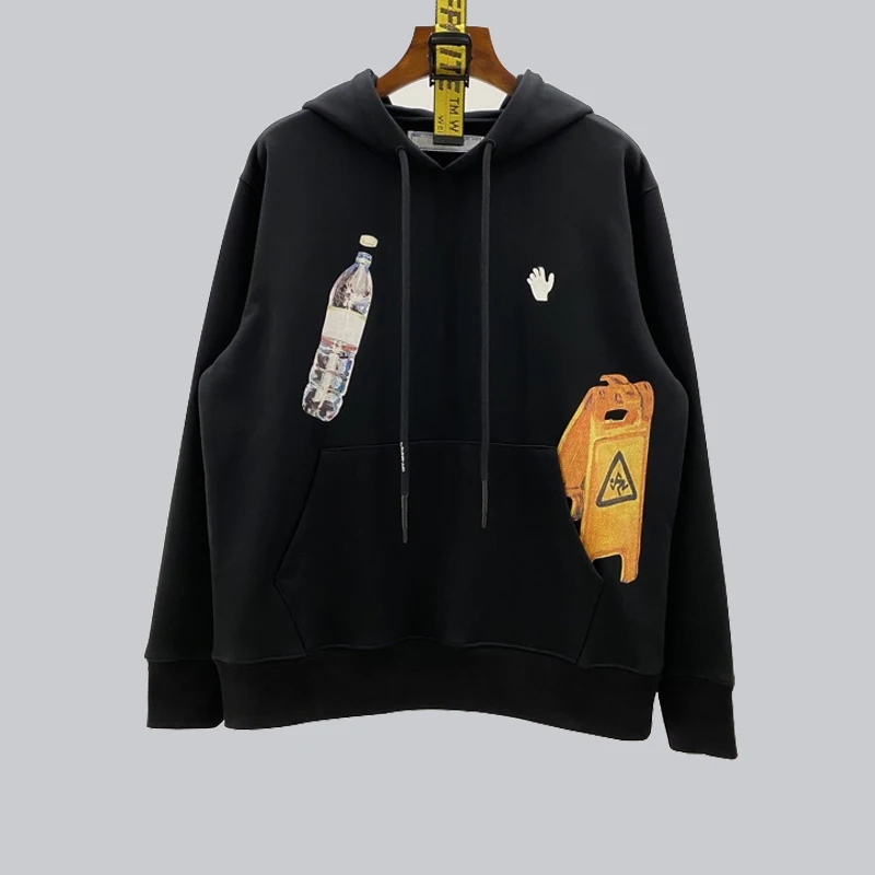 

Market exclusive high quality Oversized hooded Hip Hop Sweatshirt Hoodie Pullover Male Loose Europe America retro trendy tops