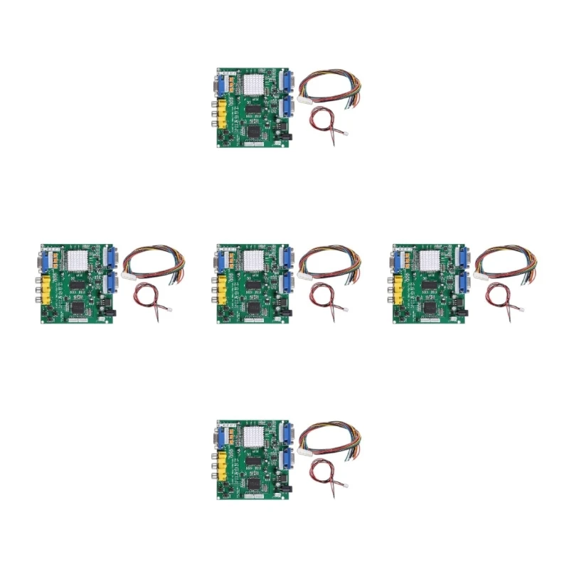 Плата преобразователя выходного видеосигнала для аркадных игр RGB/CGA/EGA в VGA