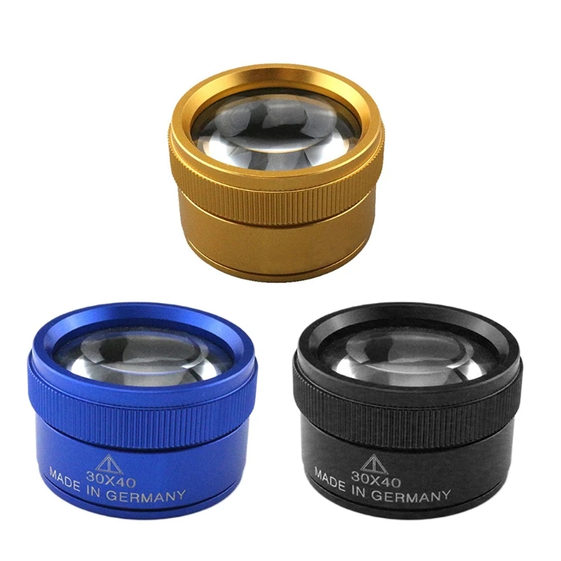 

30x Loupes Jewelers Loupe Glass Monocle For Eye Portable