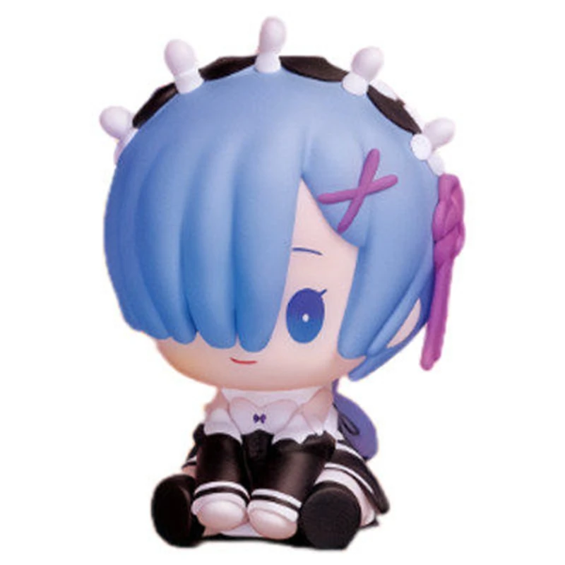 Фото Оригинальная фигурка Emilia из Blind Box по аниме Re:ZERO - Starting Life in Another World от Bushiroad, модель Ram, Mystery Box, украшение, подарок №3