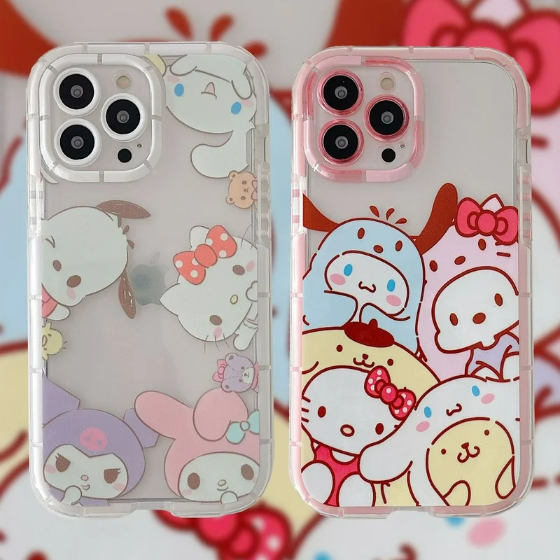

Fashion Glow Fresh Cartoon Cute Animals Cover for IPhone 11 12 13 Pro X XR XS Max Mini Shockproof Phone Case IPhone 13 Case