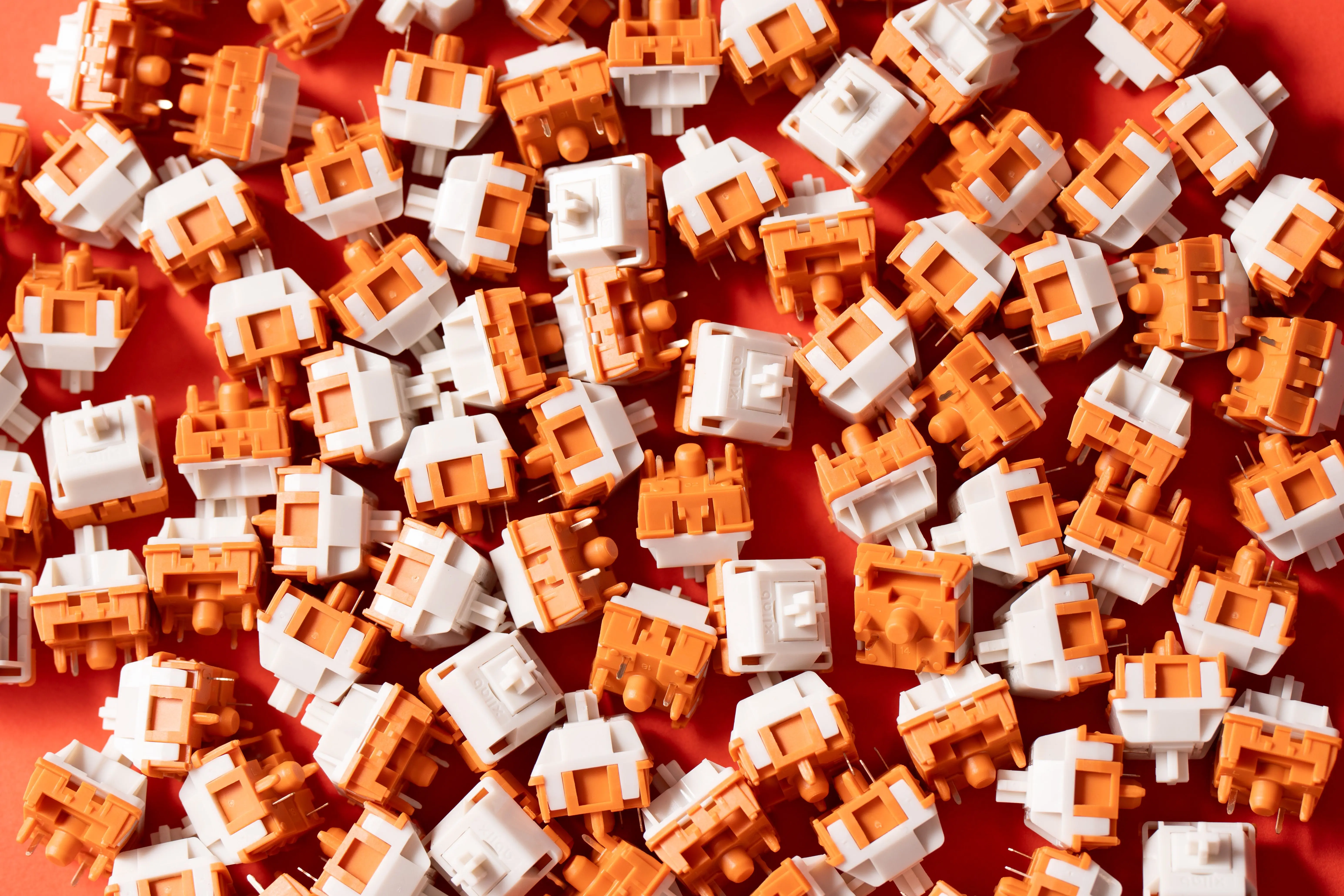 XLLAB x HMX винтажный цитрусовый переключатель линейные серебряные переключатели