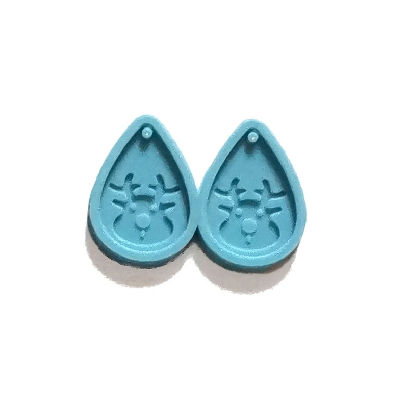 

1 Pair Christmas Drop Earring Mold Resin Silicone Earring Mold Jewelry Tool Epoxy Resin Casting Jewelry Making Diy Craft