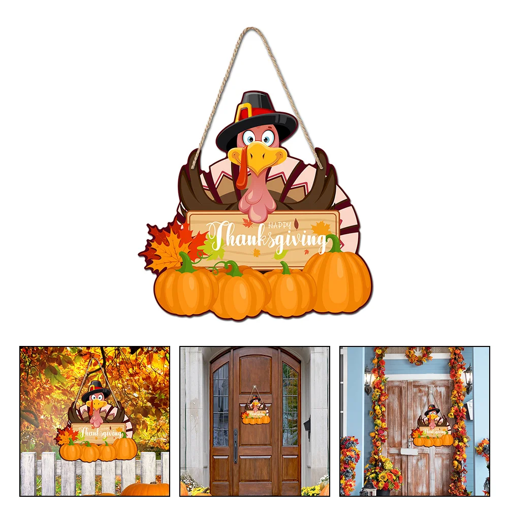 

Fall Wood Sign Outdoor Decorations Harvest Festival Porch Hanger Plaque Pumpkin Welcome Signs Thanksgiving
