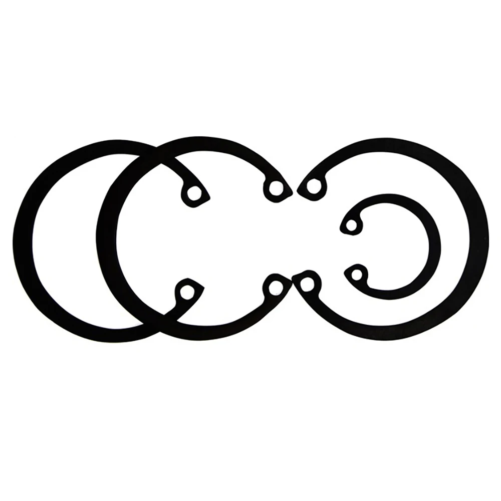 

M3-M150 Black C Type Internal Circlip Retaining Rings For Hole 65 Manganese Carbon Steel Circlip Snap Rings