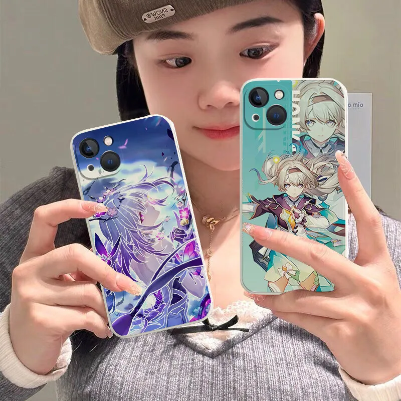 Фото Чехол для телефона Honkai Star Rail для Realme 9 10 13 14 Pro Plus 5G 5 6 7 8 9 11 Pro 5i 5s 6 6s 7i 8i 9i 8 P3 5G Мягкий силиконовый чехол №3