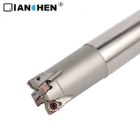 CNC inner cooling fast feed WNMU0404 milling cutter bar double-sided inster 6 tips D22D25D26
