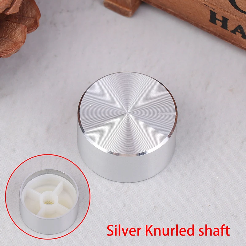 Ручка потенциометра 6 мм, аудиоусилитель, синтезатор, ручка регулировки громкости 25x13 мм, поворотный энкодер из алюминиевого сплава, отверстие вала