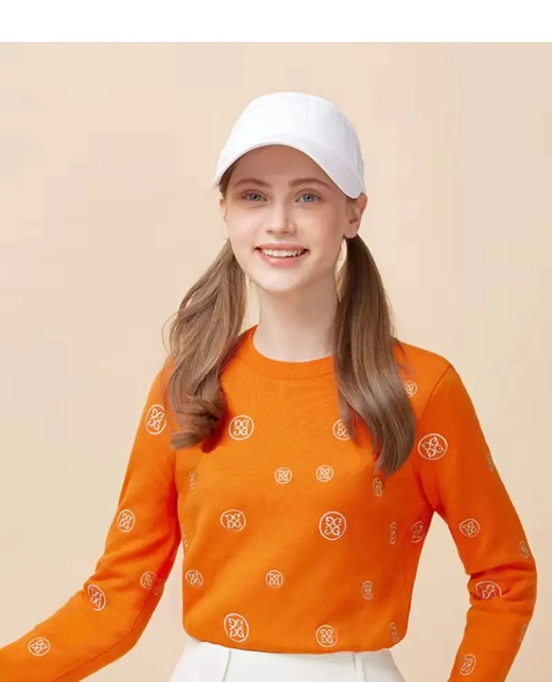 Golf ladies no top hat black and white khaki sunscreen hat