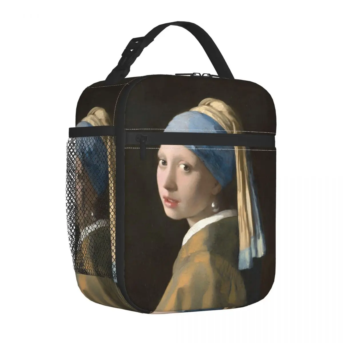 Нидерланды Mauritshuis Изолированные сумки для обеда Контейнер еды 17 века Термосумка