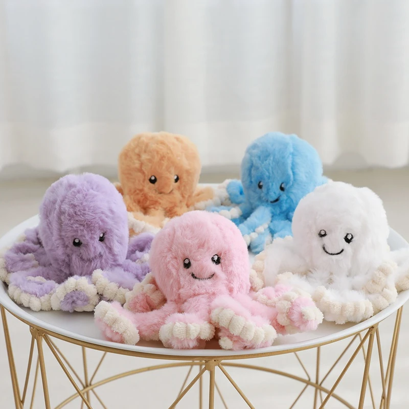 

Kawaii 18cm Creative Octopus Plush Toys Octopus Whale Dolls Stuffed Toys Plush Small Pendant Sea Animal Toys Children Baby Gifts