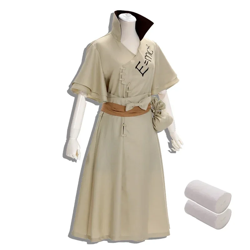 Аниме косплей Dr.STONE Ishigami Senku костюм мужской аниме Хэллоуин