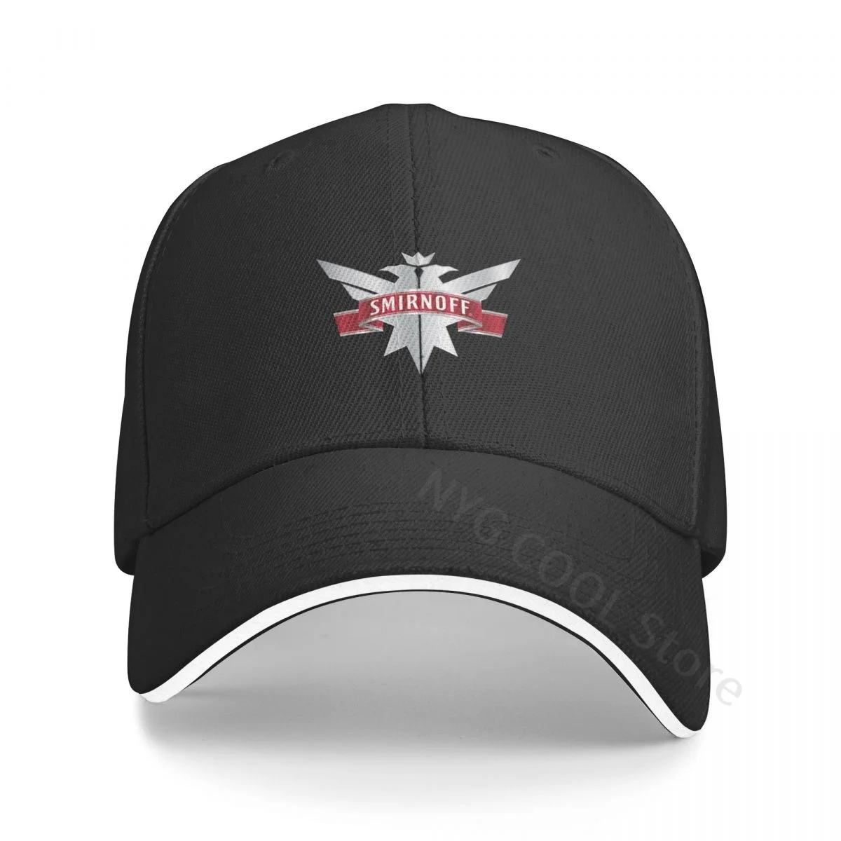 

Multiple Colour SMIRNOFFS Beer Baseball Cap Peaked Cap Adjustable Dad Hat Shade Sport Baseball Hats