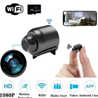 mini camera wifi 1080p hd micro 128g tf remote monitoring camera voice recorder 160%c2%b0 wide angle usb smarthome camcorder no light