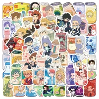 103050pcs mixed anime soda drinks stickers aesthetic decals phone luggage laptop scrapbook sticker kids toys personalized gift