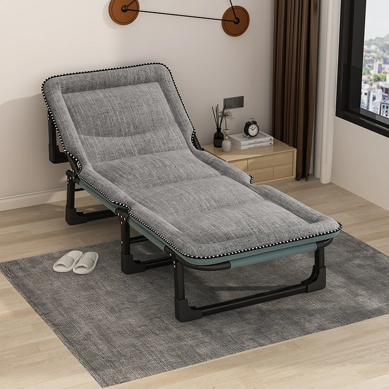 

Grey Back Rest Recliner Lounge Portable Nook Minimalist Metal Balcony Chair Indoor Single Chaise Pliante Designer Furniture