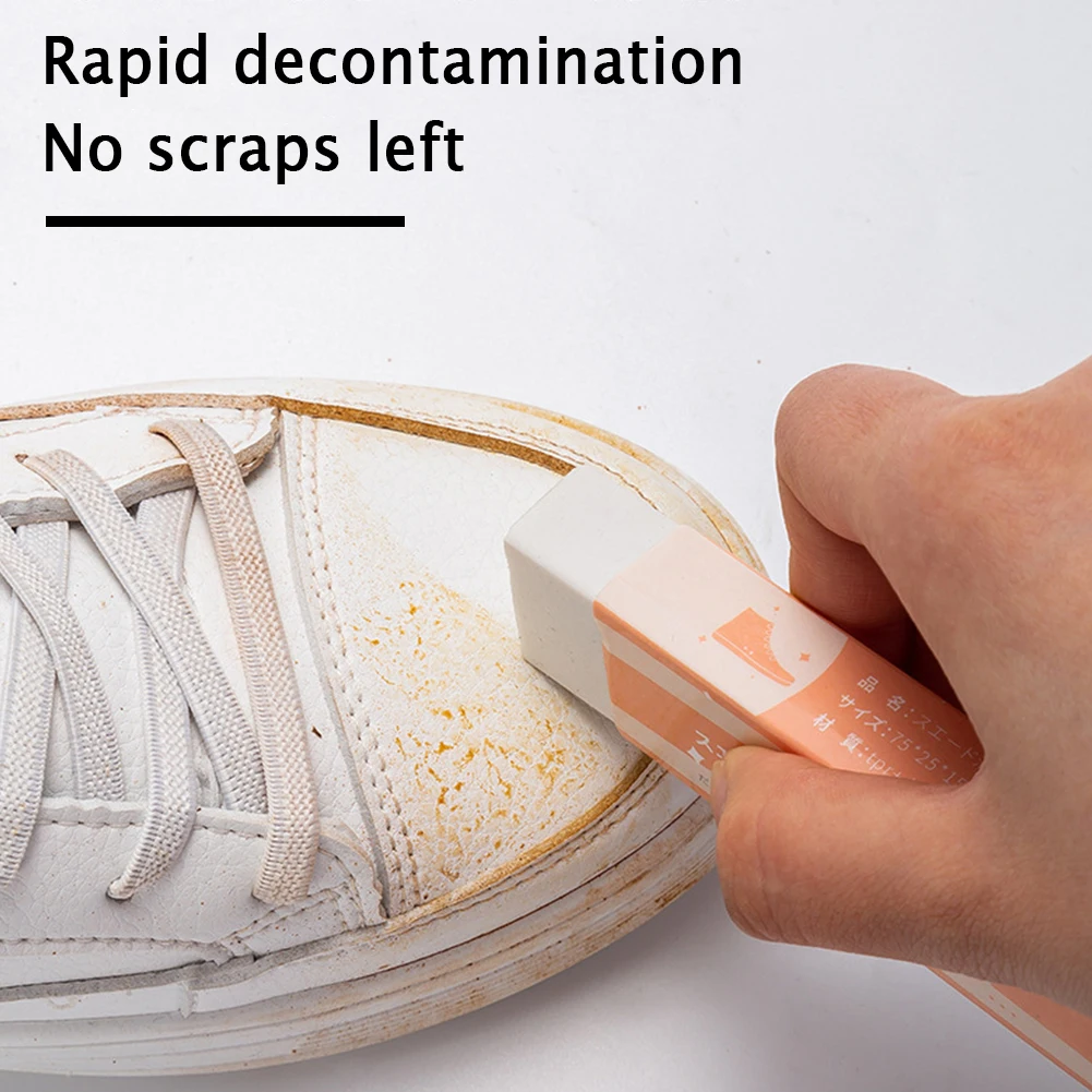 

Shoes Cleaning Eraser Portable Leather Shoes Boot Clean Care Stain Cleaner Portable Lightweight Design Handy Use Multifunction