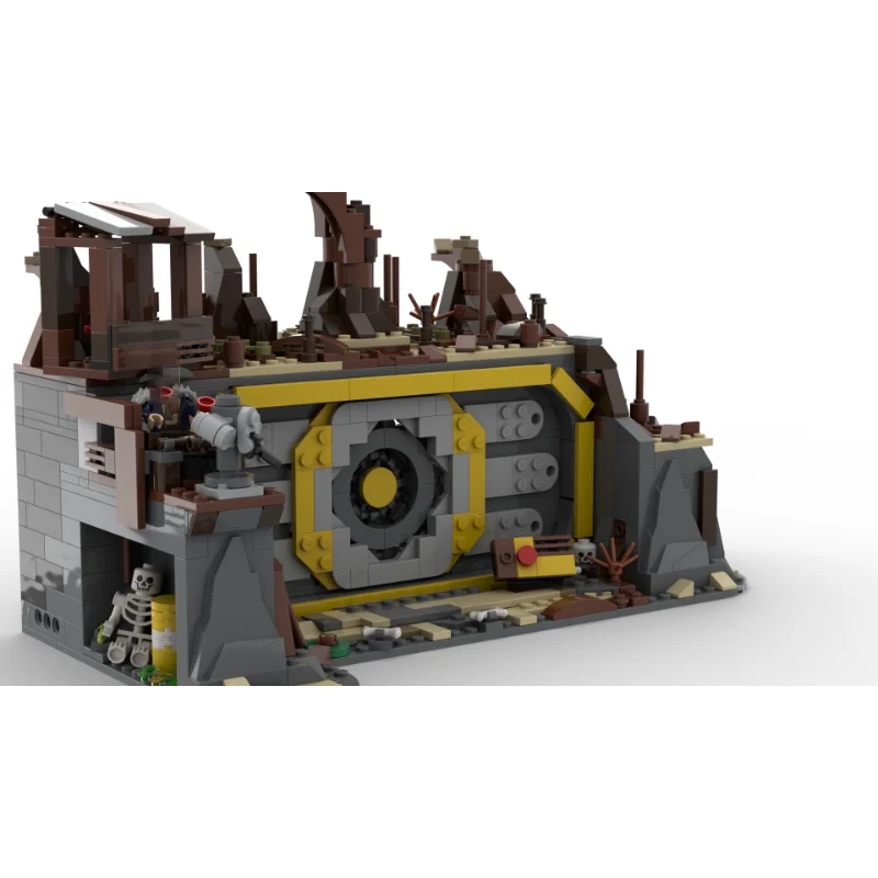 Игра Fallout series кубики для выживания с ядерным укрытием фанатов трехмерная модель