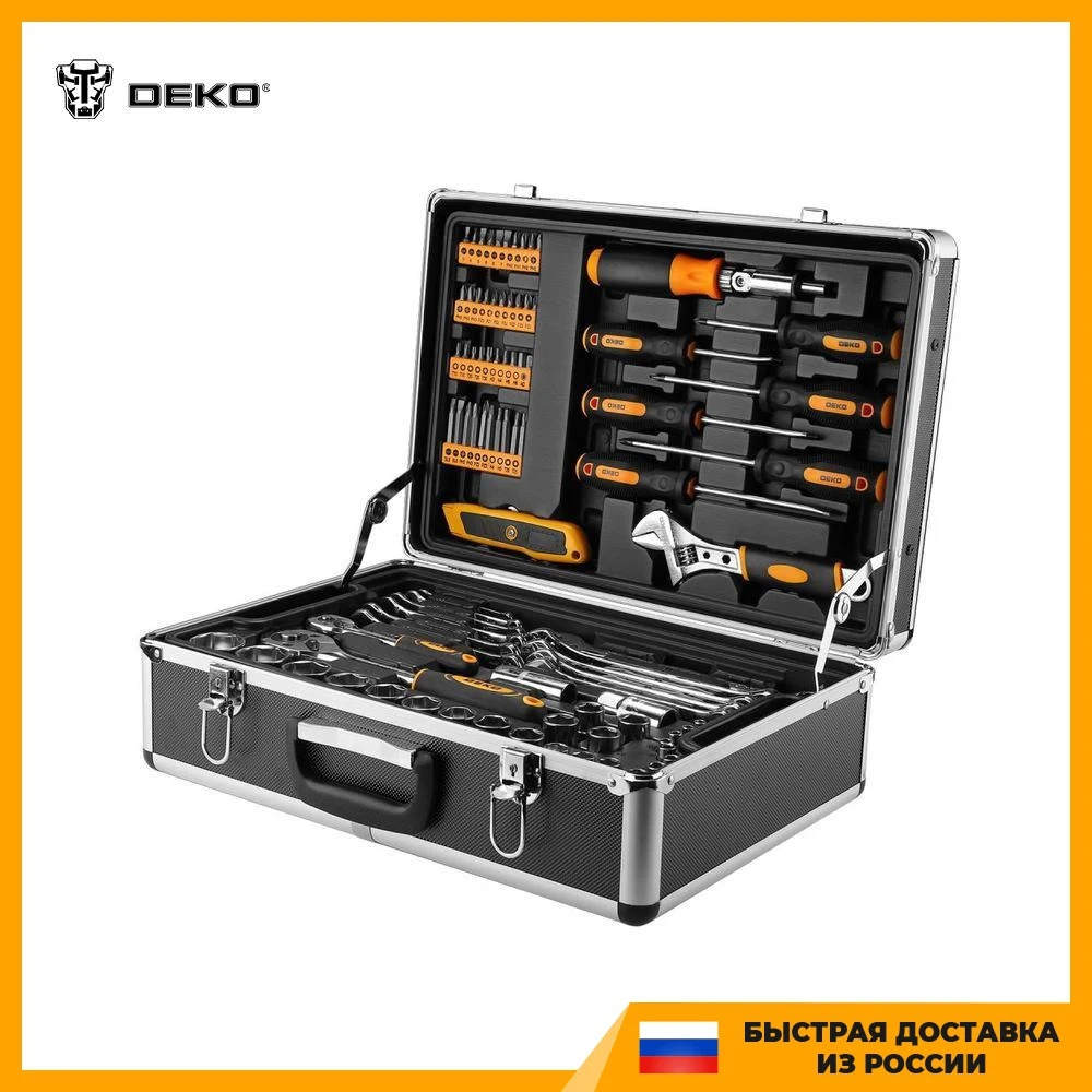 Профессиональный набор инструмента для дома и авто в кейсе DEKO DKMT95 Premium - купить по