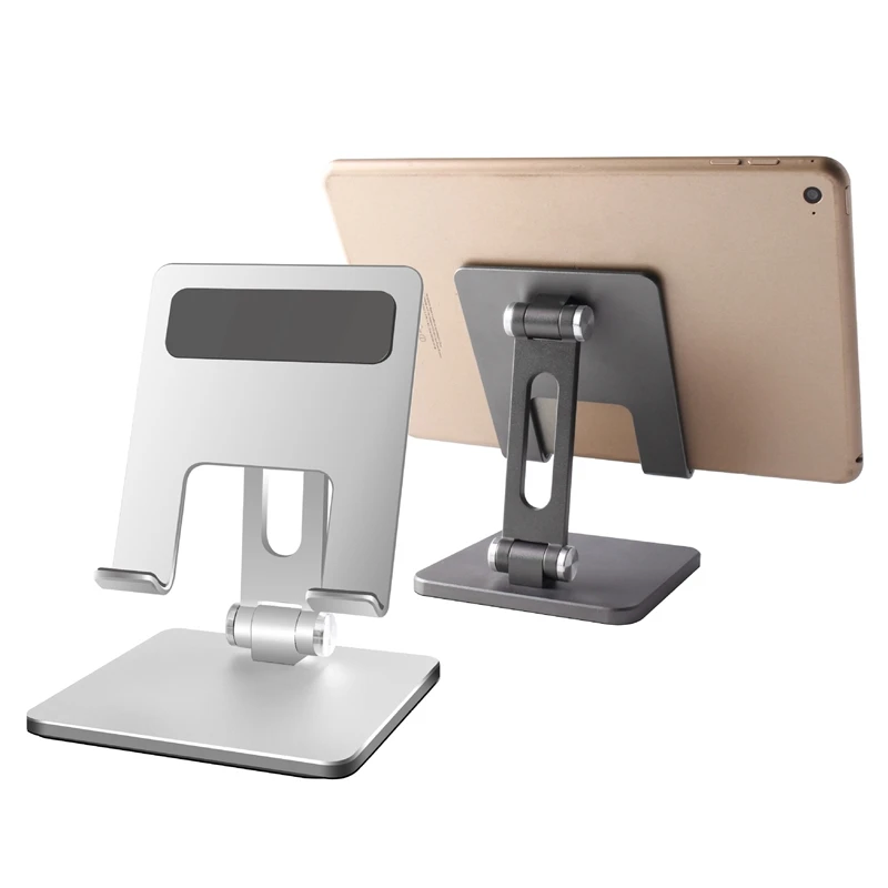Aluminum Tablet Stand Adjustable Metal Foldable Portable Display Phone Holder For Ipad Air Pro 11 12.9 Desk Support Accessories |