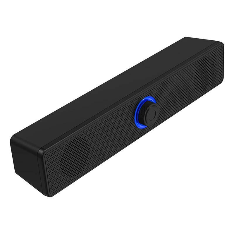 USB Powered Soundbar Bluetooth 5.0 Speaker 4D Surround Stereo Bass Subwoofer Sound Bar For Laptop PC Home Theater