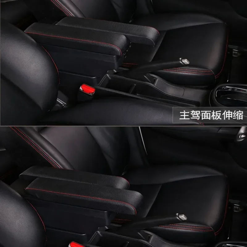 Для Dacia Пружинный подлокотник Renault K-ZE Автомобильный ящик для хранения с выдвижным