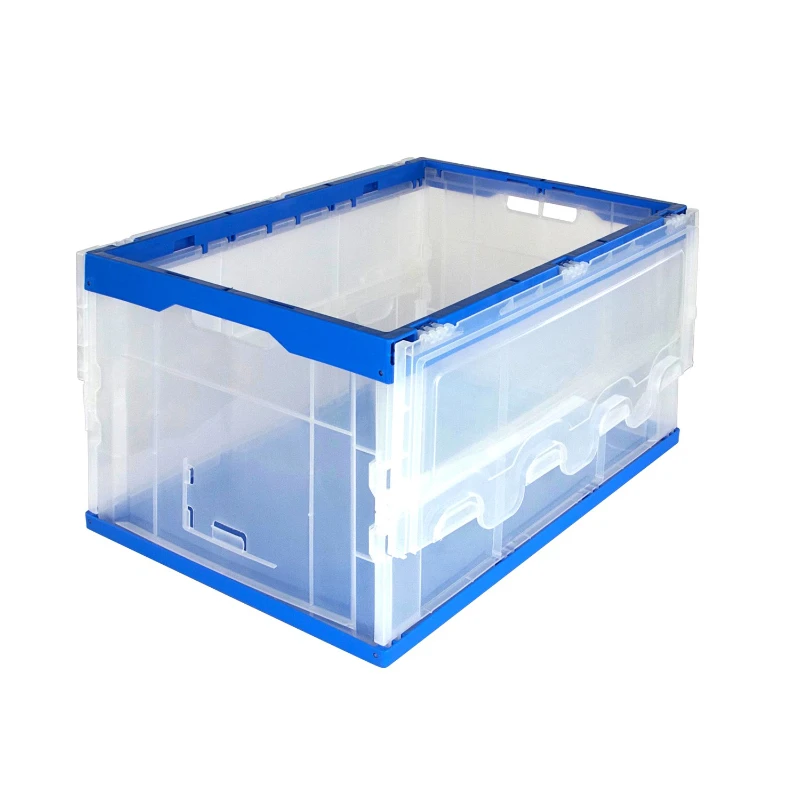 

Folding Plastic Storage Crates | Set of 3
