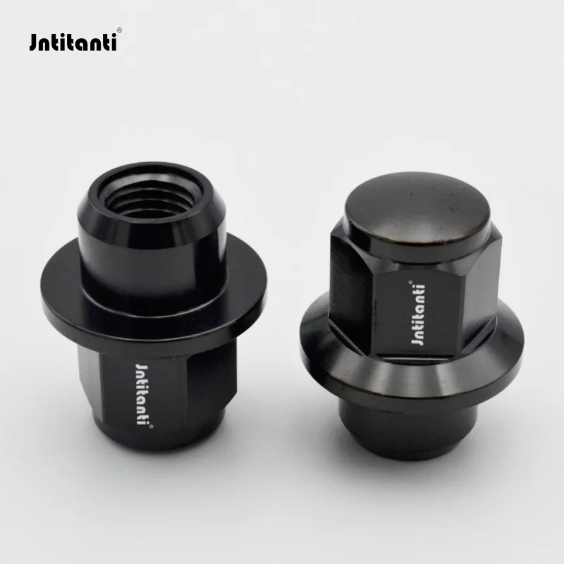 

Jntitanti Gr.5 титановая 10,9 класс под заказ стандартная титановая гайка для колеса M14 * 1,5 мм для land-rover