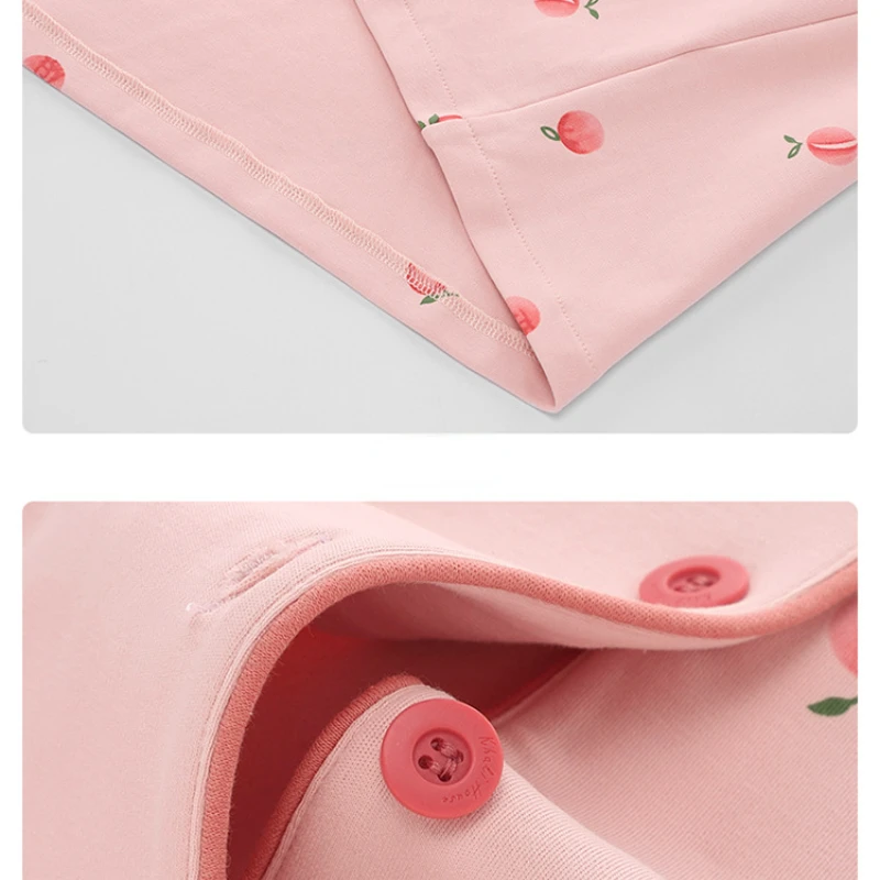 Pajamas Women 2023 New Summer Cotton Short-sleeved Trousers Sweet and Cute Korean Casual Thing Home Suit Breathable Loungewear