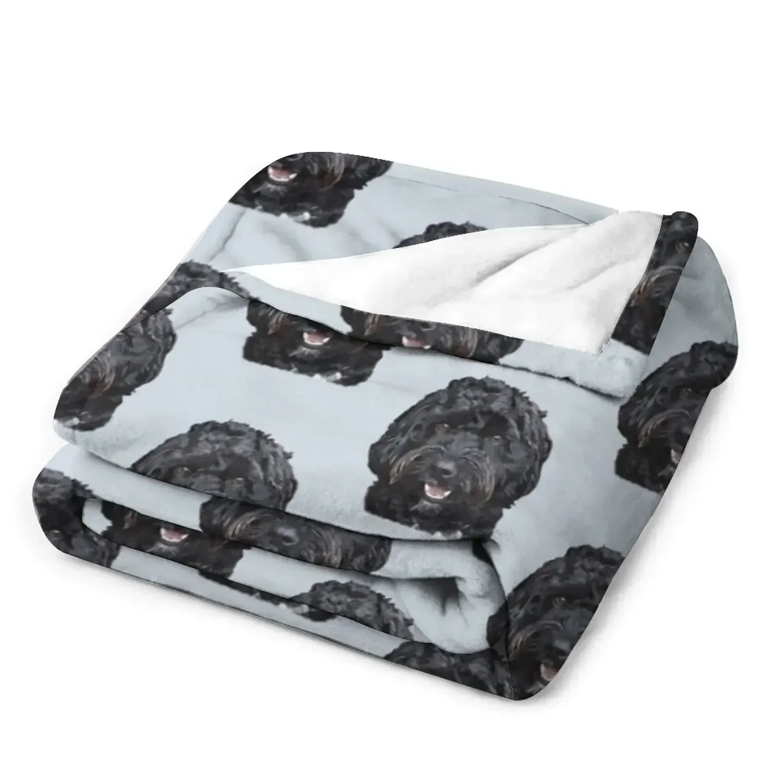 Черное одеяло для собак Doodle/Cockapoo летние одеяла спального мешка диванные