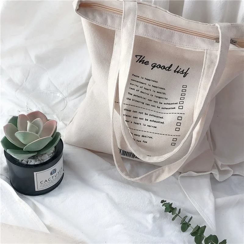 

Large Capacity Canvas Tote Shoulder Bag Fabric Cotton Cloth Reusable Shopping Bag for Women 2023 Beach Handbags Shopper Bags