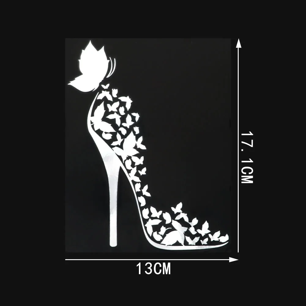 Виниловая наклейка Jpzs С Рисунком бабочки подходит для украшения автомобиля