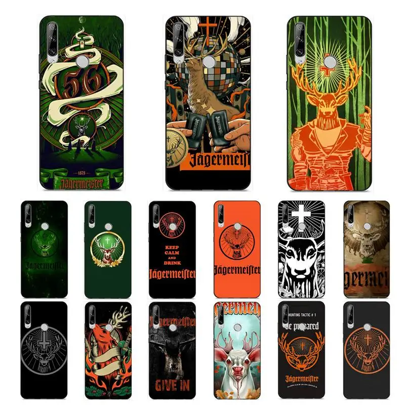 

jagermeister Phone Case For Huawei Y9 6 7 5 Prime Enjoy 7s 7 8 plus 7a 9e 9plus 8E Lite Psmart Shell