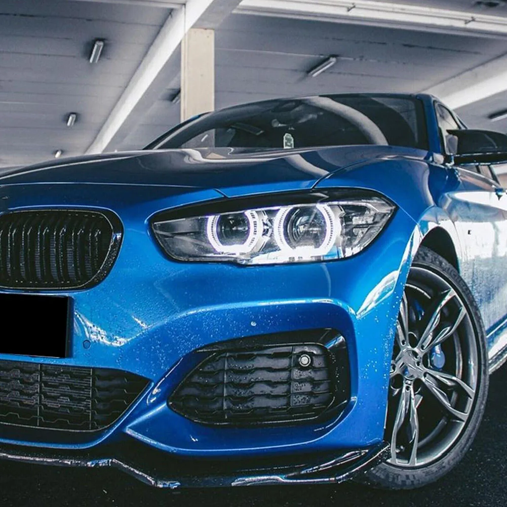 

Chrome Trim Cover Headlight Eyelids Black Car Decor Factory M-Sport Bumper For BMW 2015-2018 F20 F21 100% New And High Quality