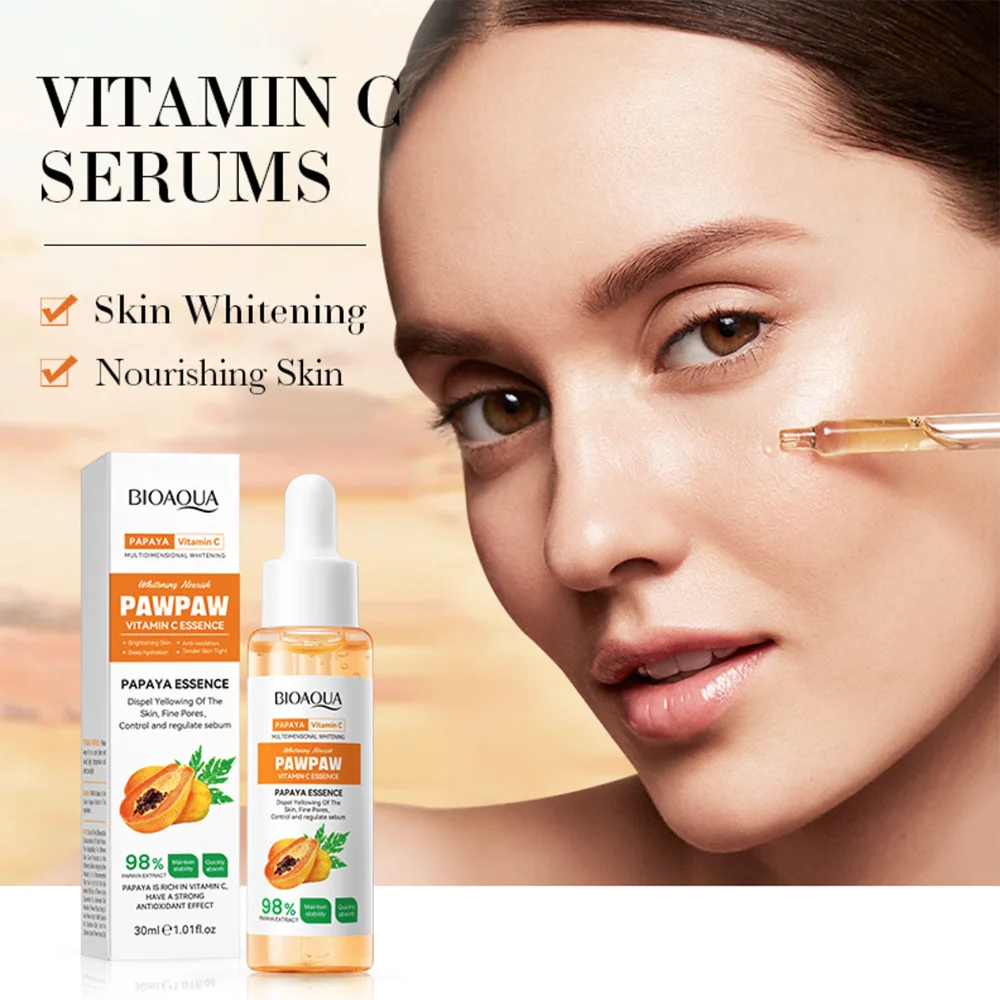 Сыворотка с витамином С для отбеливания лица отбеливающий крем Cremas Coreanas