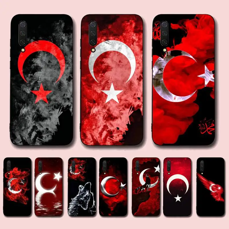 

Turkey flag Phone Case for Xiaomi mi 5 6 8 9 10 lite pro SE Mix 2s 3 F1 Max2 3