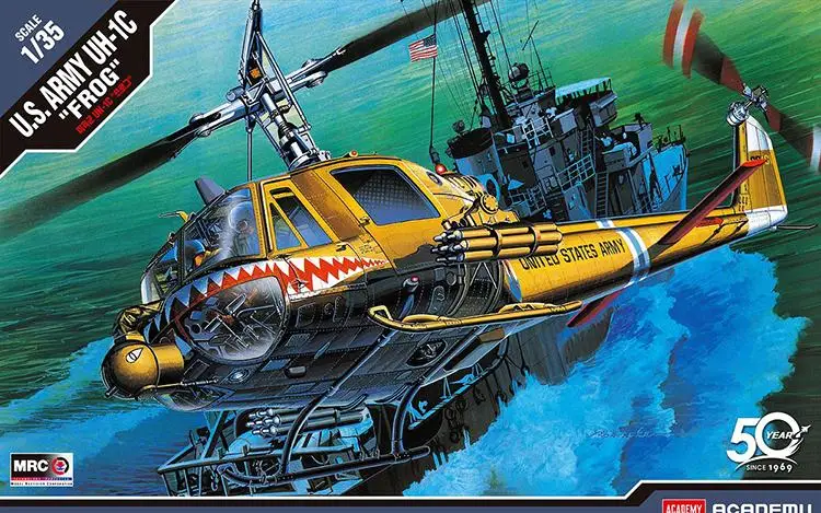 Academy 12112 1/35 UH-1C Frog (Plastic model)