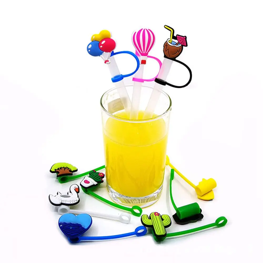 

Drinking Silicone Kitchen Tool Cup Accessory Dust-proof Drinking Dust Cap Straw Plug Splash Proof Plugs Tips Cover