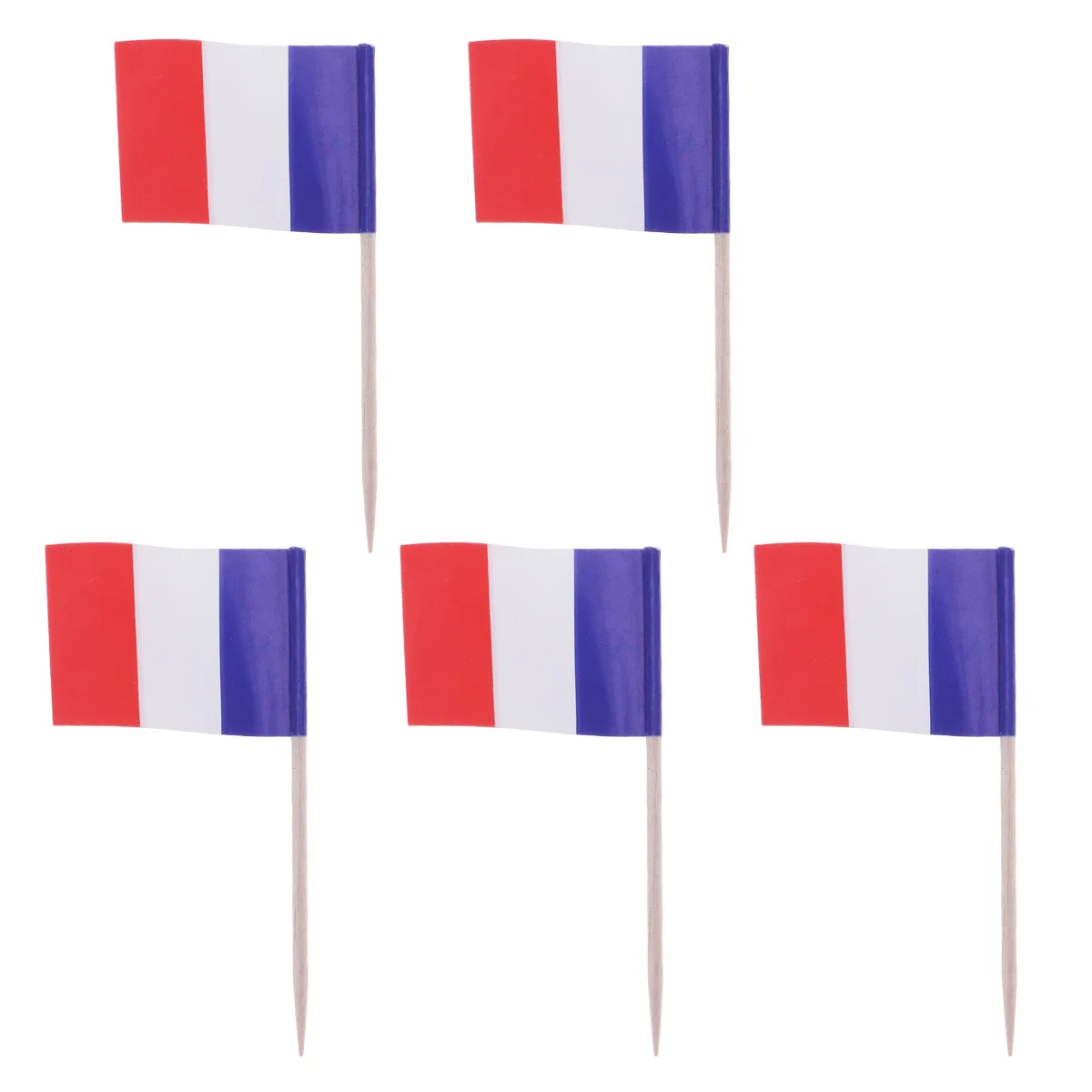 

100 Pcs Cupcake Toppers Mini Flag Toothpicks Para Comida Stick Flags Paper Decorations Pan National Cocktail Fruit