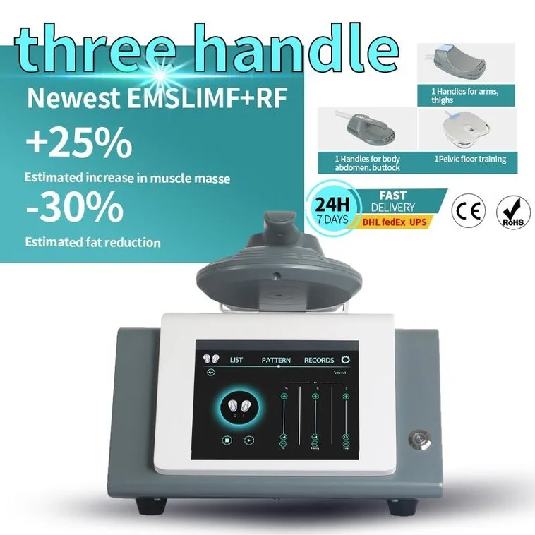 

High Intensity Focused Electromagnetic Emslim Em Slim Cooling Fat Removal Fat Burn Ultrasound Abdominal Muscle Trainer Spa Use