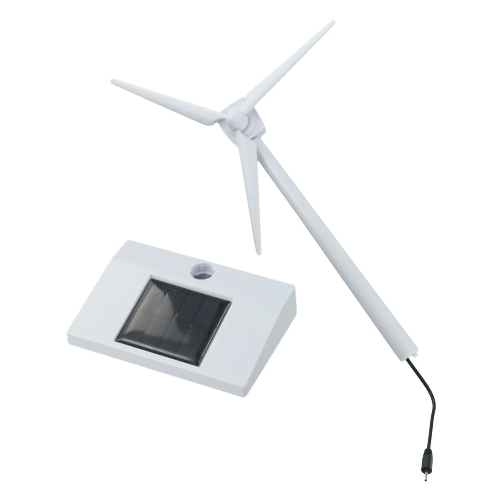 Модель ветряной мельницы на солнечной энергии декор для рабочего стола ремесло