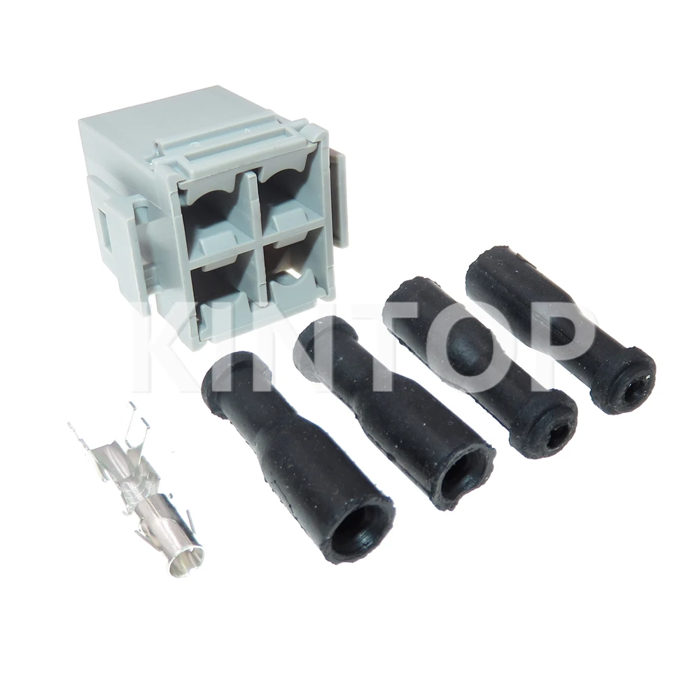 1 компл. 4-контактный автомобильный водонепроницаемый разъем в пластиковом