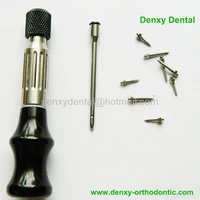 denxy high quality orthodontic micro implant screw orthodomini implant dental driver implant self drilling tool anchorage device