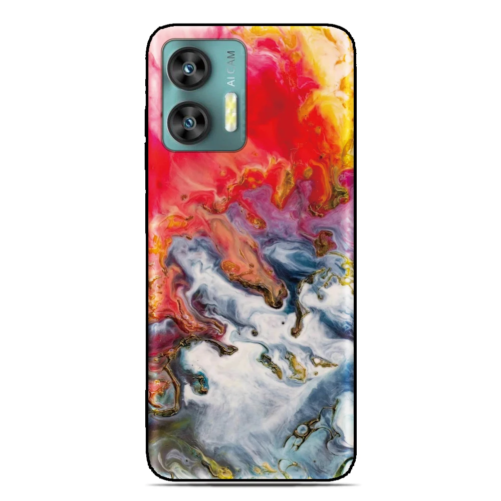 Фото Чехол для телефона с мраморным рисунком для LG Wing Velvet K40s K42 K20 K52 K51 K41s K50 Q6 Q7 G7 G6 G8X G8s V50 V60 ThinQ Stylo 5 6 №4